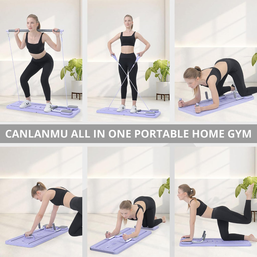 JANUA 5-in-1 Foldable Pilates Reformer