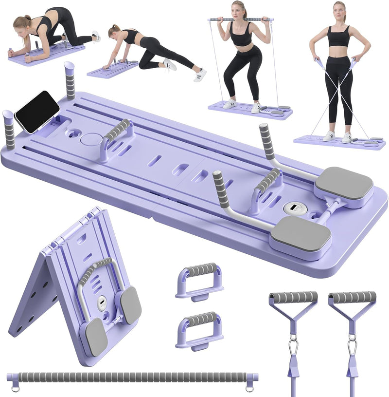 JANUA 5-in-1 Foldable Pilates Reformer