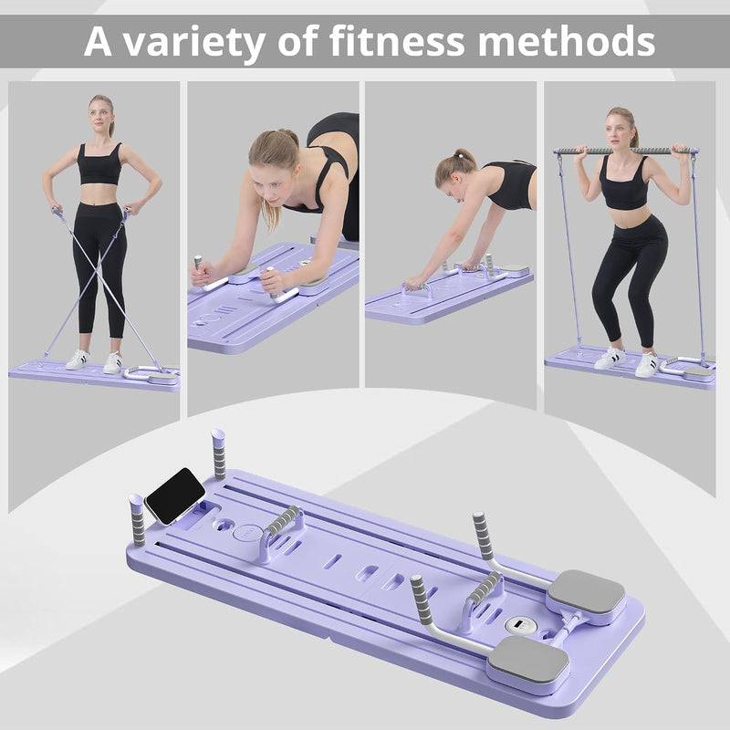 JANUA 5-in-1 Foldable Pilates Reformer